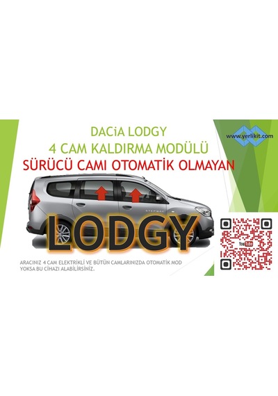 Dacia Lodgy 4 Cam Modülü Sol Ön Cam Otomatik Olmayan