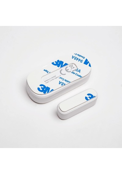 Zigbee Çift Pilii Kapı Pencere Sensöri Tuya, Smart Life, Zigbee2mqtt Uyumlu