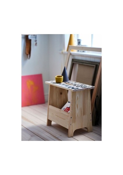 Ikea Perjohan Ahşap Tabure, Çam