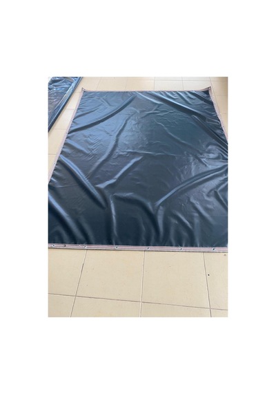 650 Gr/m² Profesyonel Kapsüllü Antrasit Polyester Branda Su Ve Uv Geçirmez - Balkon, Garaj, Bahçe Antrasit
