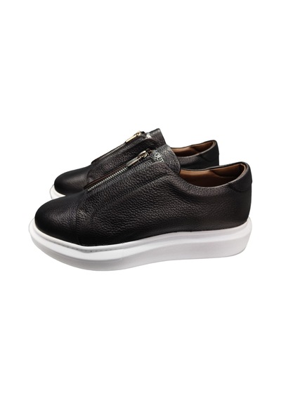 King Paolo King Shoes Bağsız Günlük Erkek Ayakkabı 427 Siyah