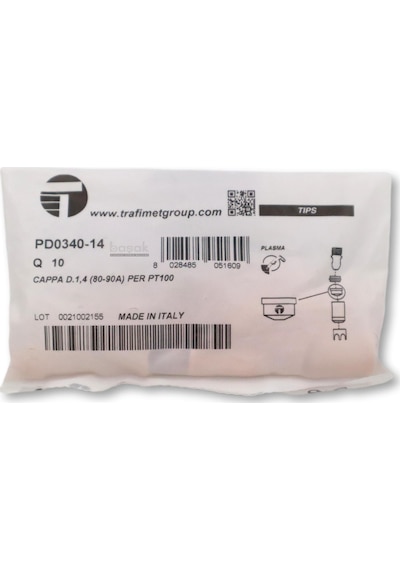Trafimet Pt 100 1,4mm Plazma Kesim Meme 51248.14 Pd0340-14