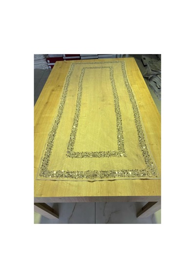 Salon Takımı Çeyizlik Hayal Tül Runner Set 5 Parça Hayal Tül Ranır Masa Sehpa Konsol Örtüsü Emona Çok Renkli