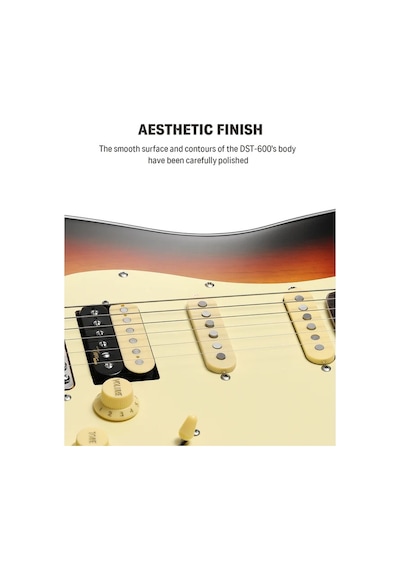 Donner Dst-600 Elektro Gitar 3 Color Sunburst