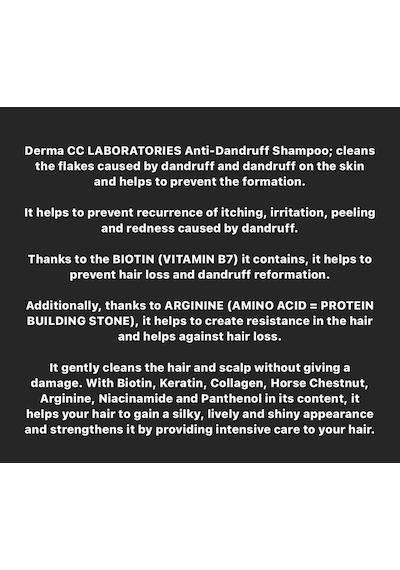 Derma Cc Laboratorıes C/Gel Şampuan 500 ML