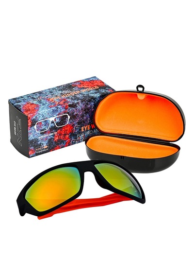 Fujin Pro Angler Polarize Güneş Gözlüğü C156 Orange Black Or