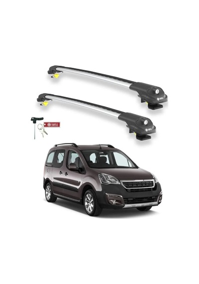 Turtle Peugeot Tepee Partner 2008-2018 Ara Atkı Air1 Gri