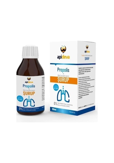 Propolis Ve Bitki Ekstratı Içeren Şurup 100 Ml.