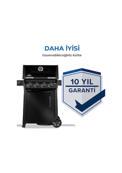 Freestyle 425 Sb Gazlı Mangal 2026 Model Siyah