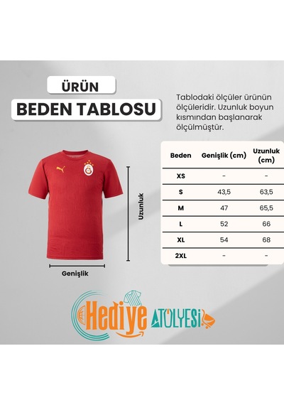 Gsstore Galatasaray Lisanslı A Takım Antrenman Kırmızı T-shirt Kırmızı