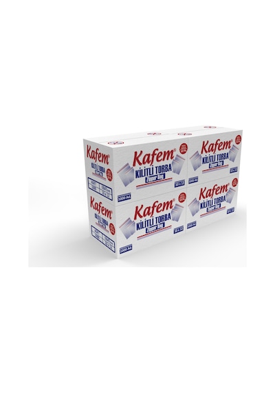 10 x 12 CM Kilitli Poşet / Naylon Torba ( 4.000 Adet ) - Kafem