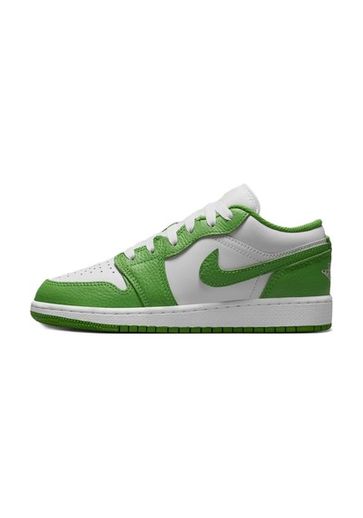 Nike Air Jordan 1 Low Se Bg Leather Sneaker Hakiki Deri Beyaz Unisex Spor Ayakkabı