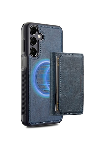 Teleplus Samsung Galaxy Uyumlu S23 Fe Kılıf Pollux L2 Serisi Mıknatıslı Kartlıklı 2-1 Kapak