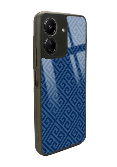 Xiaomi Redmi 13c Blue Motif Tasarımlı Glossy Telefon Kılıfı Çok Renkli