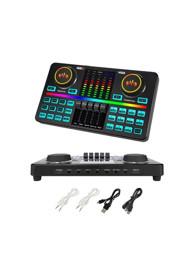 Midex Cx1 Effective Set-2 Ses Kartı Mikrofon Kulaklık Stand
