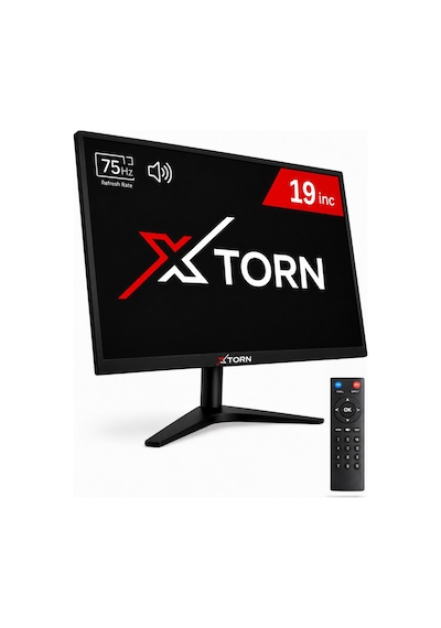 Torn 19" Led Monitör 75hz 5ms Dahili Hoparlörlü Uzaktan Kumandalı Hdmı Vga Geniş Ekran
