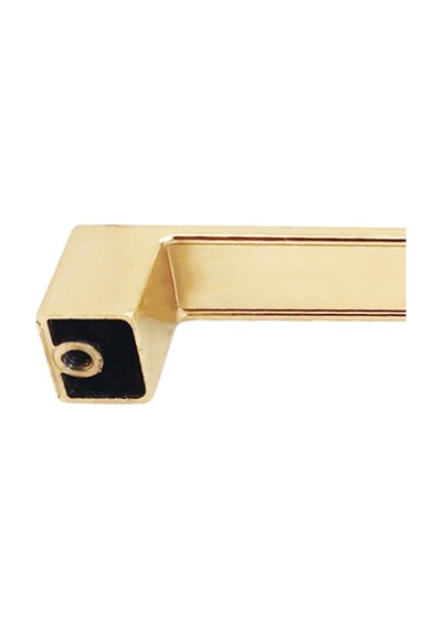Bihter Düz Kulp 128 Mm Altın Mutfak Kulpu Çekmece Dolap Kapak Kulbu Metal Mobilya Dolabı Kulpları