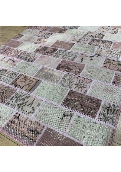 Hoom Rugs Kırkyama 178 Pink El Dokuma Kilim