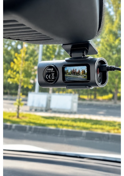 Mioji G300 Plus 4K Gps G-Sensör Gece Görüşü Wifi Arka-Ön Araç İçi Kamera