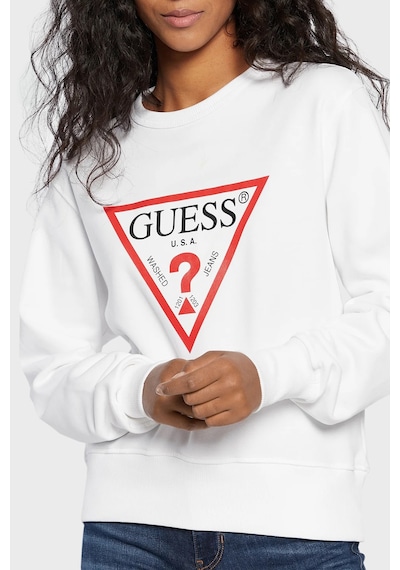 Guess Kadın Sweat W2yq16 Kba11 G011 Beyaz