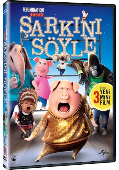 Sing - Şarkını Söyle 3D+2D Blu-Ray 2 Diskli