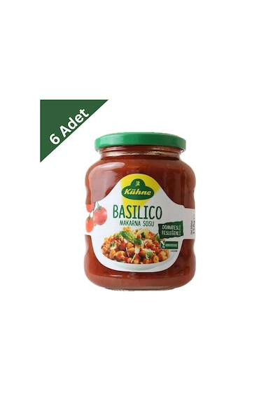 Kühne Basilico Makarna Sosu 370 Ml X 6 Adet