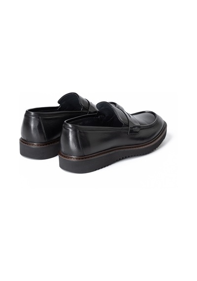 Black Bambi Klasik Ayakkabı Erkek Ka-26y-c4650 John May Casual Shoe Siyah