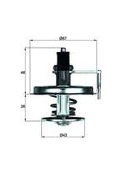 Termostat W116-117 126-107 81-90