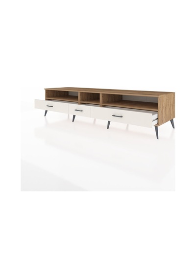 Kronos Tv Ünitesi 3 Raflı 3 Çekmeceli 220x59x51 Çam-çam/aytaşı Atlas Çam/aytası - Atlas Çam Kronos Tv Ünitesi 3 Raflı 3 Çekmeceli 220x59x51 Çam-çam/aytaşı Atlas Çam/aytası - Atlas Çam