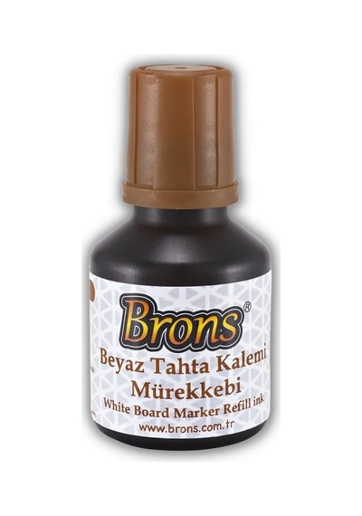 Kahverengi Yazı Tahta Kalemi Doldurulabilir 2 Adet Ve Silinebilir Mürekkep 30 Ml 1 Adet Brons Yazı Tahta Kalem Seti 3 Siyah+2 Mavi+ 1 Kırmızı+ 1 Yeşil