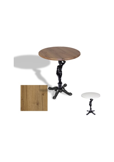 Çipa 1003 Döküm Ayak Yuvarlak Masa Çap 70cm - Werzalit, Wermodin Ve Allzalit Tabla - Canyon Palace Oak Çok Renkli Çipa 1003 Döküm Ayak Yuvarlak Masa Çap 70cm - Werzalit, Wermodin Ve Allzalit Tabla - Canyon Palace Oak Çok Renkli