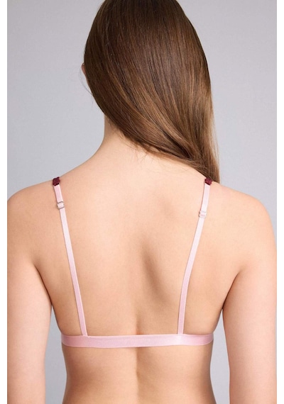 Defacto Dantel Detaylı Saten Kapsız Pedsiz Balensiz Bralet G1139ax26spbr205 Bordo-br205
