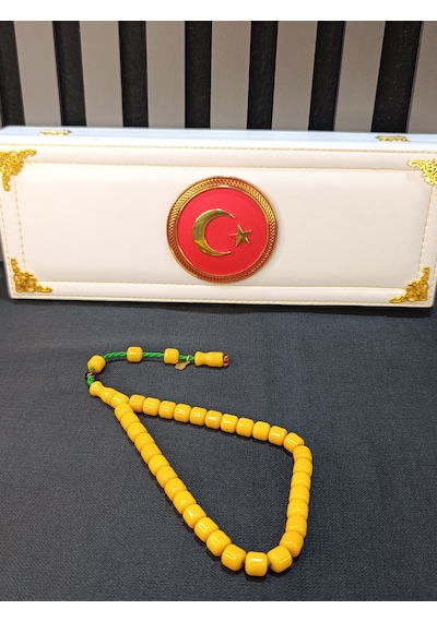 Sıkma Çubuk Kehribar Tesbih 34144571