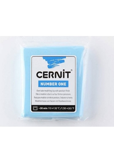 Cernit Number One Polimer Kil 56G 214 Sky Blue