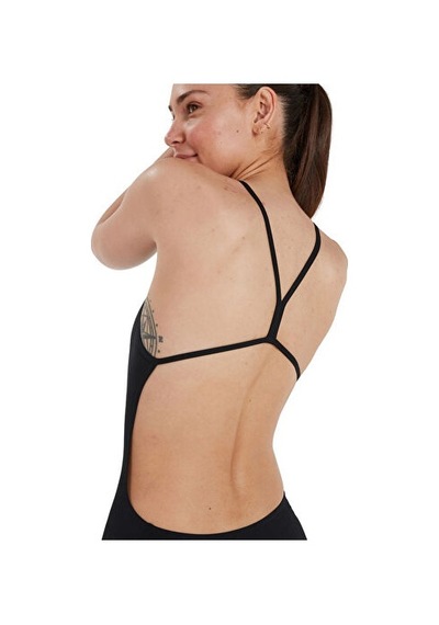Speedo Eco End+ Tsrp Af Blk Kadın Yüzücü Mayosu 8-135390001 Siyah Siyah