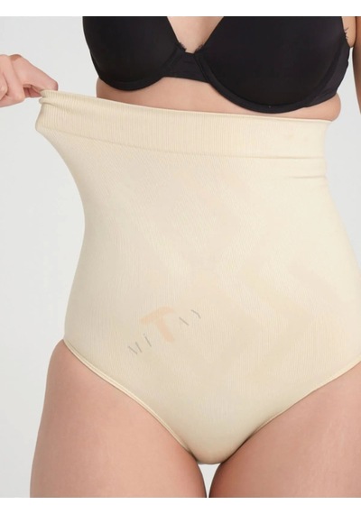 Genculus Toparlayıcı Doğum Sonrası Korse  Altı Slip Korse Yüksek Bel