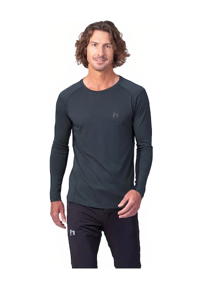 Hannah Taran L/s Uzun Kollu Erkek T-shirt Antrasit