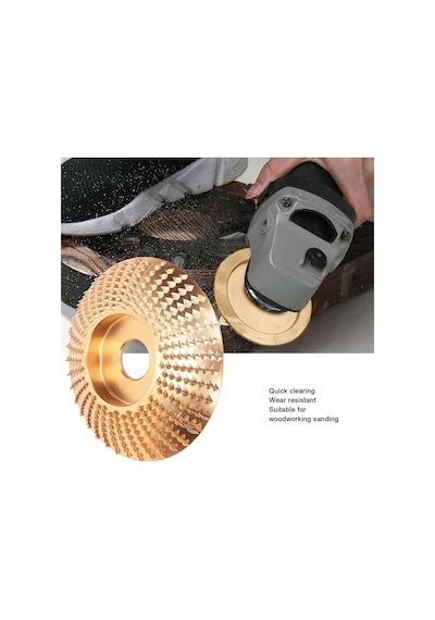 Depolife Ahşap Törpü Eğe Disk 85mm Kuksa Tabak Oval Oyma Açılı Taşlama Diski Aşındırıcı Oyma Şekillendirme