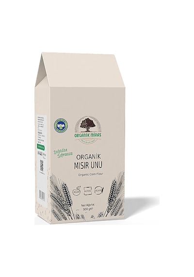 Organik Mısır Unu 500g 1 KG