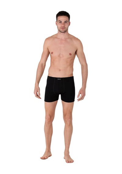 Thermoform Bambu Erkek Şort Siyah Beyaz Kum 3'lü Paket Çok Renkli