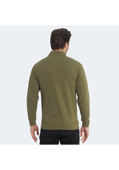 Slazenger KAGISONA IN Erkek Sweatshirt Haki