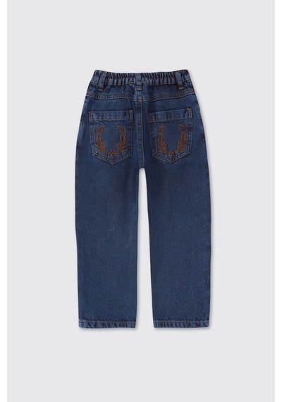 Panço Erkek Çocuk Denim Pantolon Lacivert