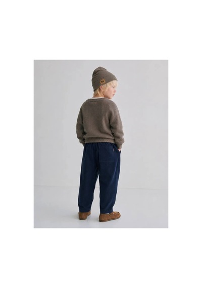 Poala Kids Lacivert Kadıfe Pantolon