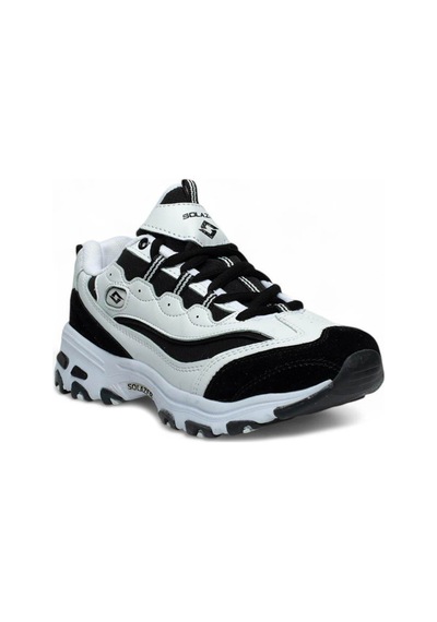 Trender Solazer Garson Spor 049 Beyaz Siyah Kadın Sneaker Ra02c049 Beyaz - Siyah