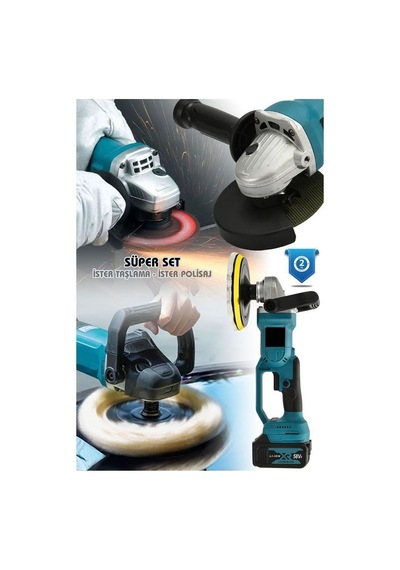 Prohummer Ph245 Şarjlı Taşlama Ve Polisaj Süper Set 58vf