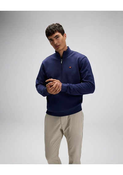 Ellesse Yarım Fermuarlı Lacivert Erkek Sweatshirt Em580 Lacivert