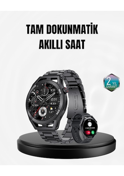 Spor Ve Sağlık Takip Özellikli Akıllı Saat - Kalp Atış, Uyku Ve Adım Ölçer Fonksiyonlu