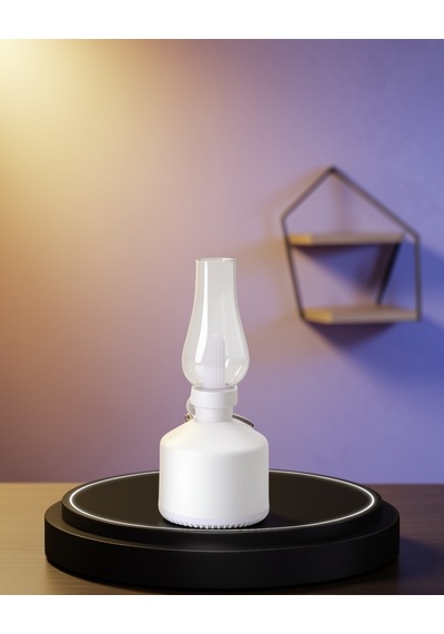 Retro Gaz Lambası Tasarımı Led Difüzör