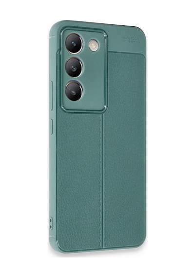 V30 Lite 4g Kılıf Auto Focus Kapak - Koyu Yeşil Bz8683140752507