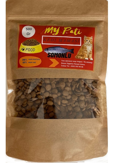 My Pati Somonlu Yavru Kedi Maması 500 G